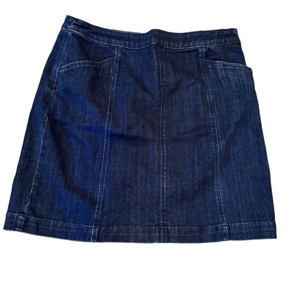 Talbots‎ Y2K denim miniskirt 14P